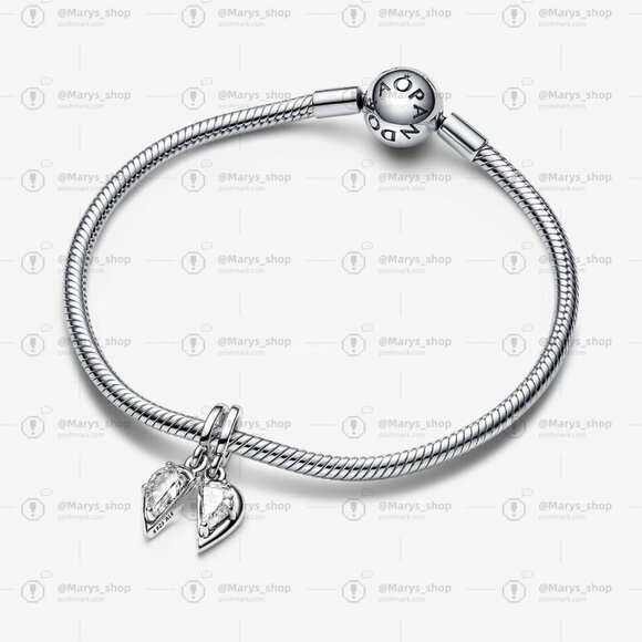 Pandora Splittable Mother & Daughter Dangle Charm - Picture 3 of 5